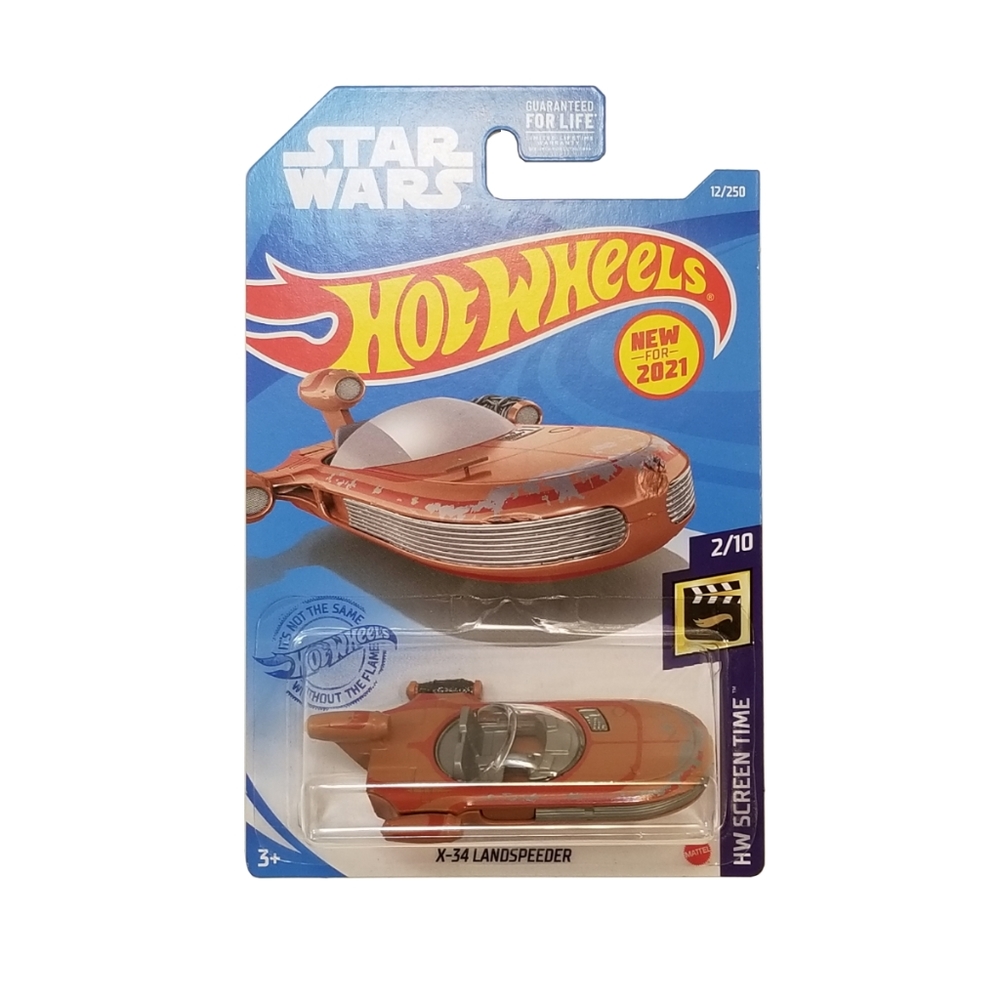Hot Wheels 2021 Star Wars X-34 Landspeeder #2/10 12/250 GRX16-M9C1A